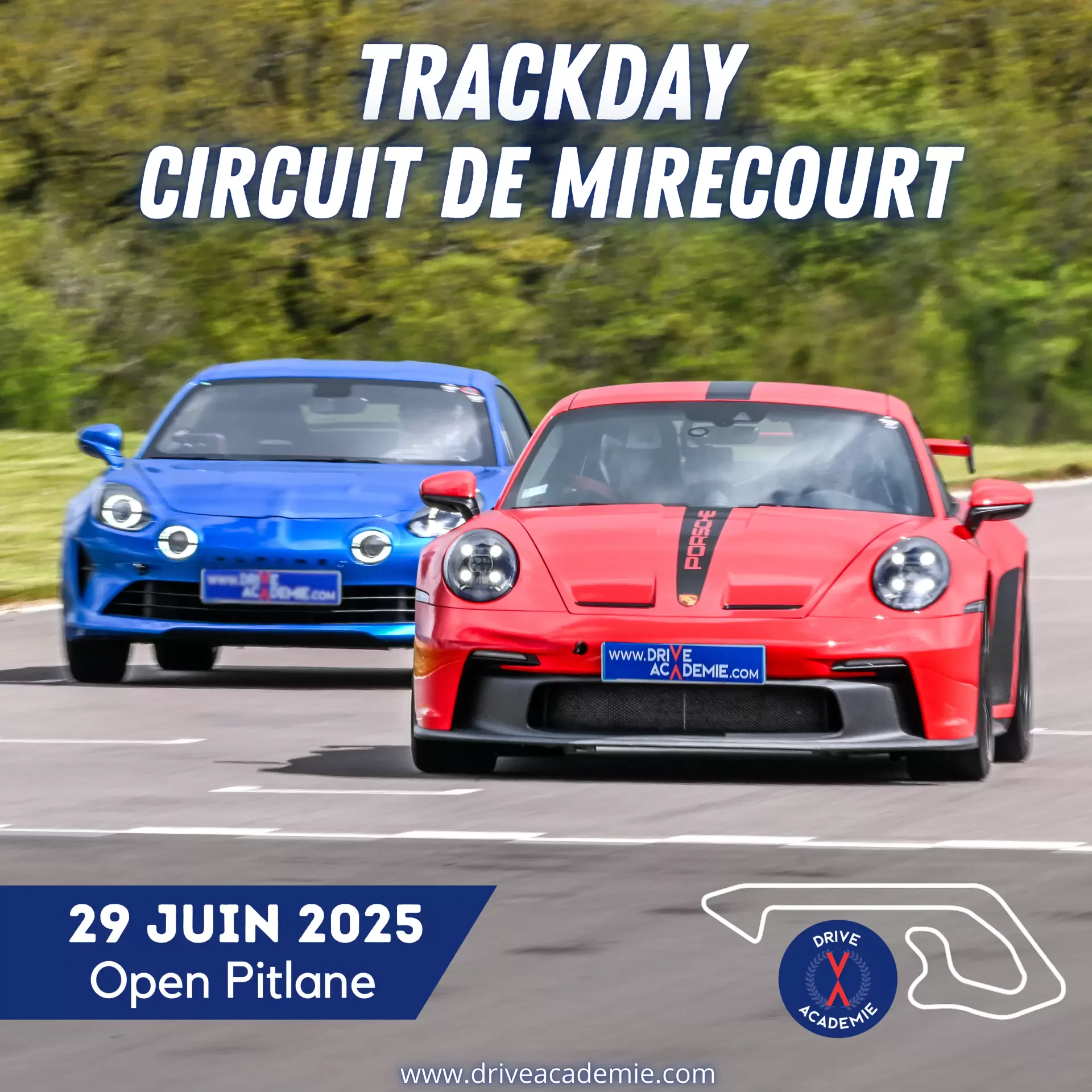 Trackday Juin open pitlane circuit de Mirecourt
