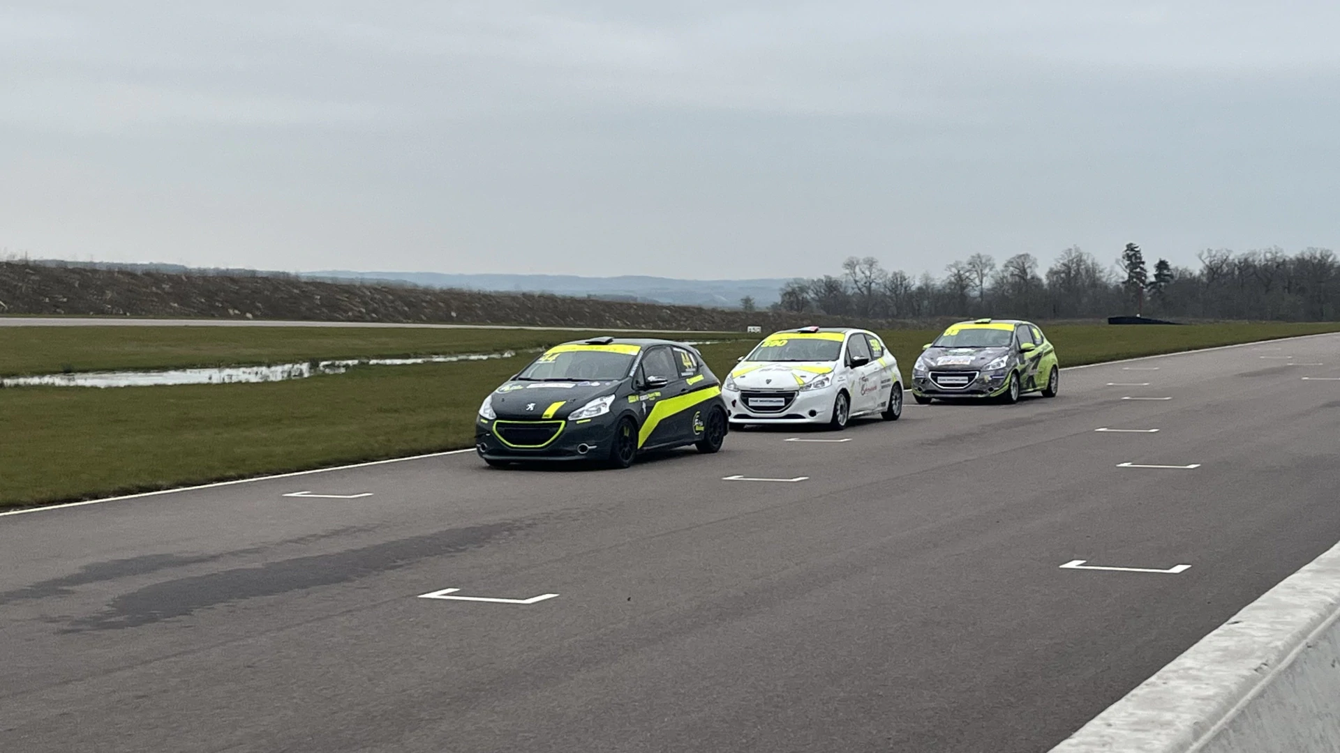 Trackday 208 Cup 1st November Le Mans Bugatti