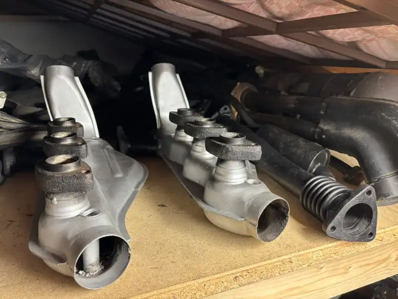 Porsche 911 (930) Turbo Complete Exhaust System — 3.3L, Full Setup with Heat Exchangers