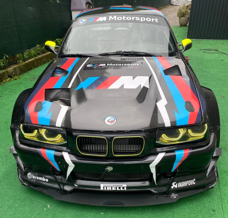 BMW M3 1994 turbo prêt pour les courses, trackday