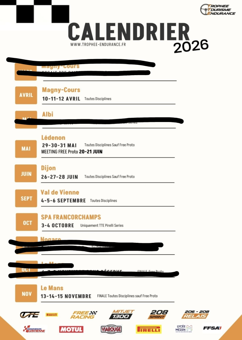 Volant Mitjet 2L championnat TTE Pirelli Series