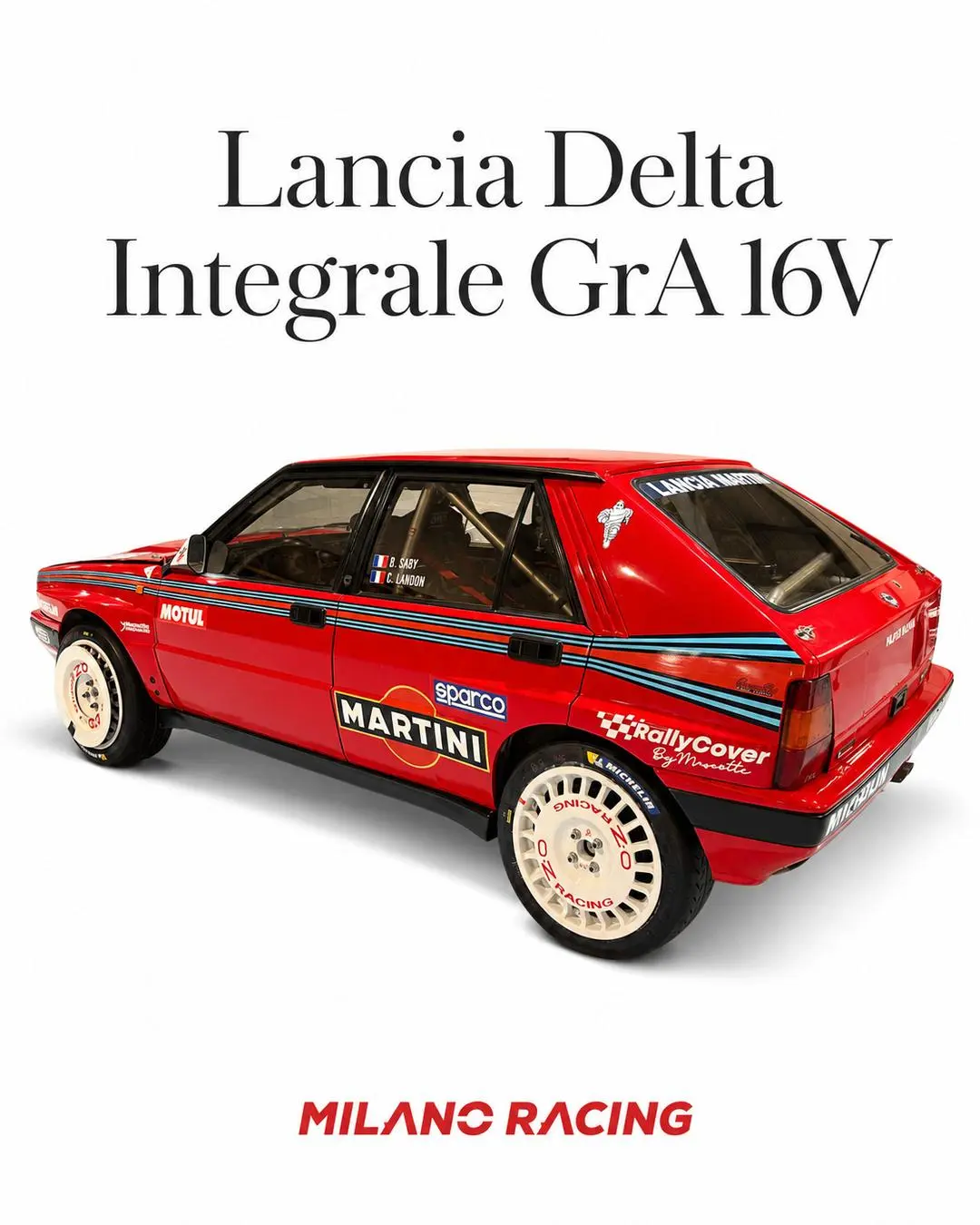 Lancia Delta HF intégrale 16v Groupe A J2 - FIA – photo 2