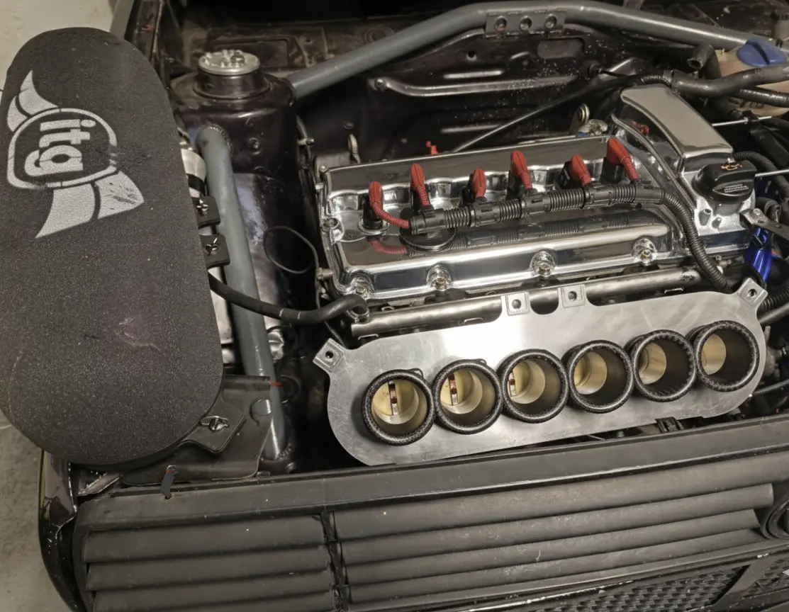 VW golf 2 R32 3,2l v6 itb bv6 quaife ecumaster – photo 2