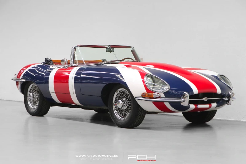 JAGUAR E-Type Roadster Serie I 1/2 4.2 + Hard-top - 1968