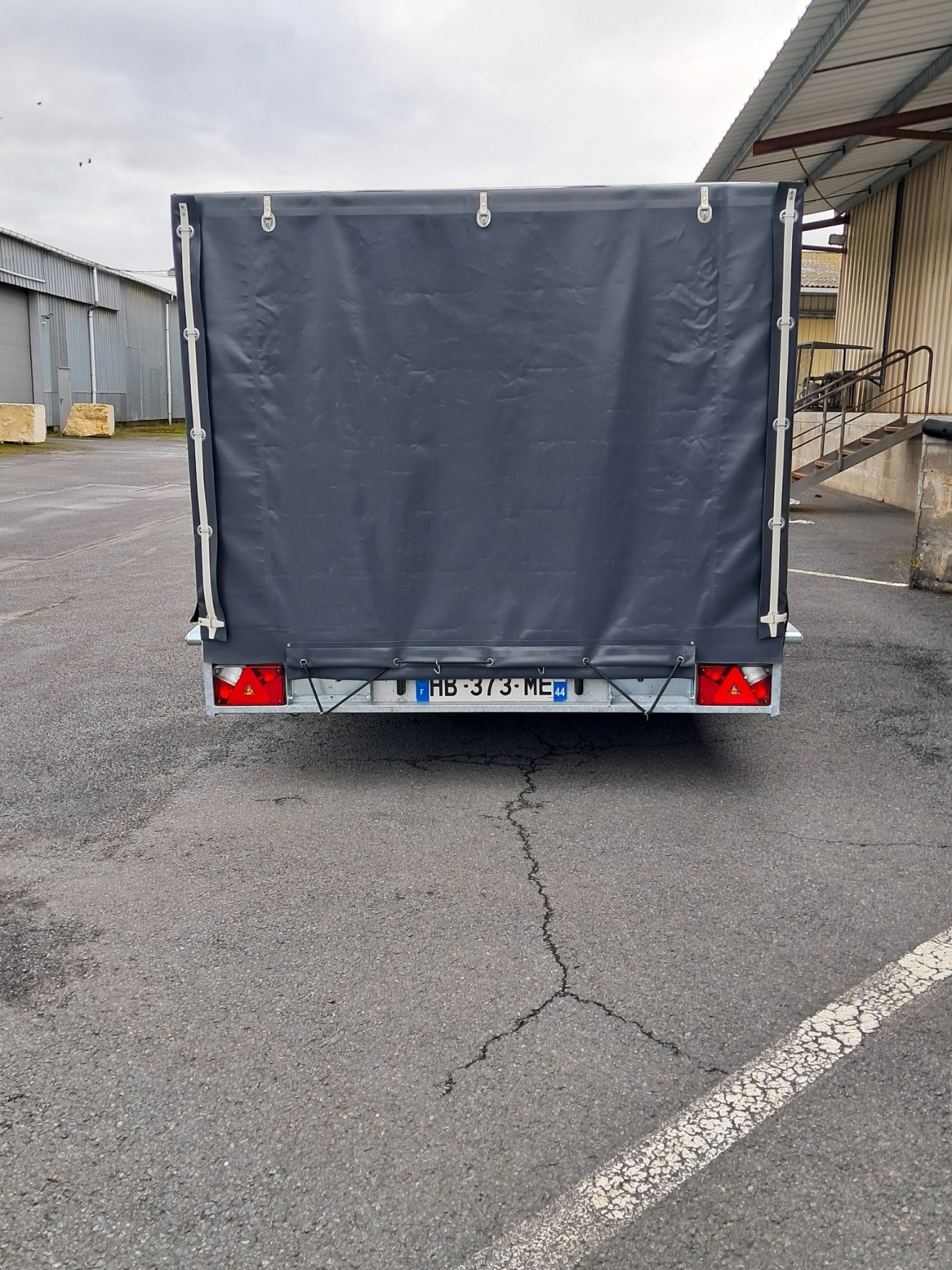 Remorque bâchée 400cm x 188cm sur mesure – photo 3