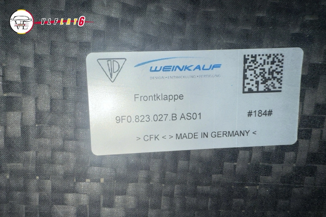Front bonnet Porsche 991 GT3 R – photo 3