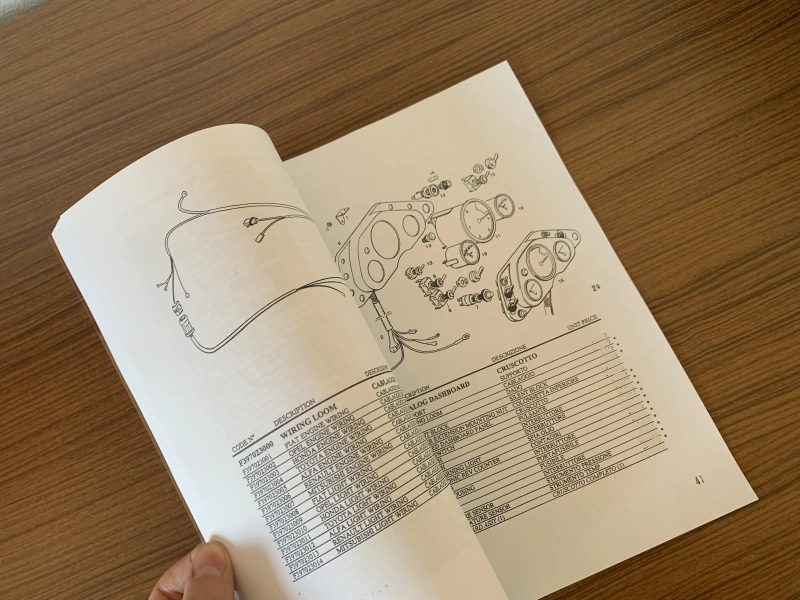 Dallara 397 - 1997 Catalogue des pièces détachées