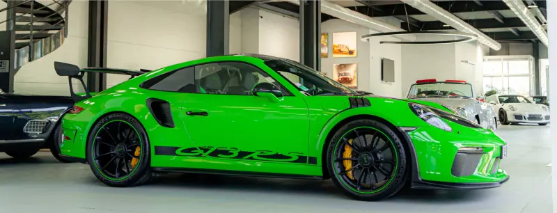 2018 Porsche 991 GT3 RS Weissach Lizard Green