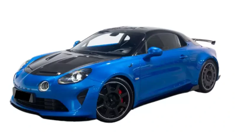 Alpine A110 R carbon wheels