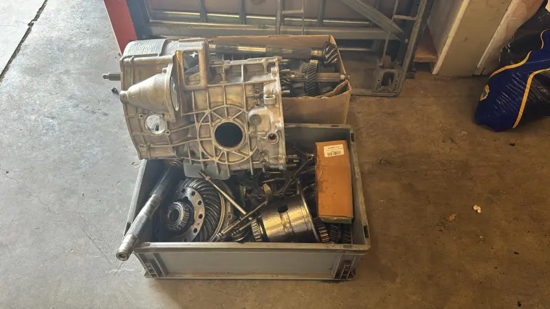 Boîte de vitesses Porsche 997 GT3 à rapports courts.