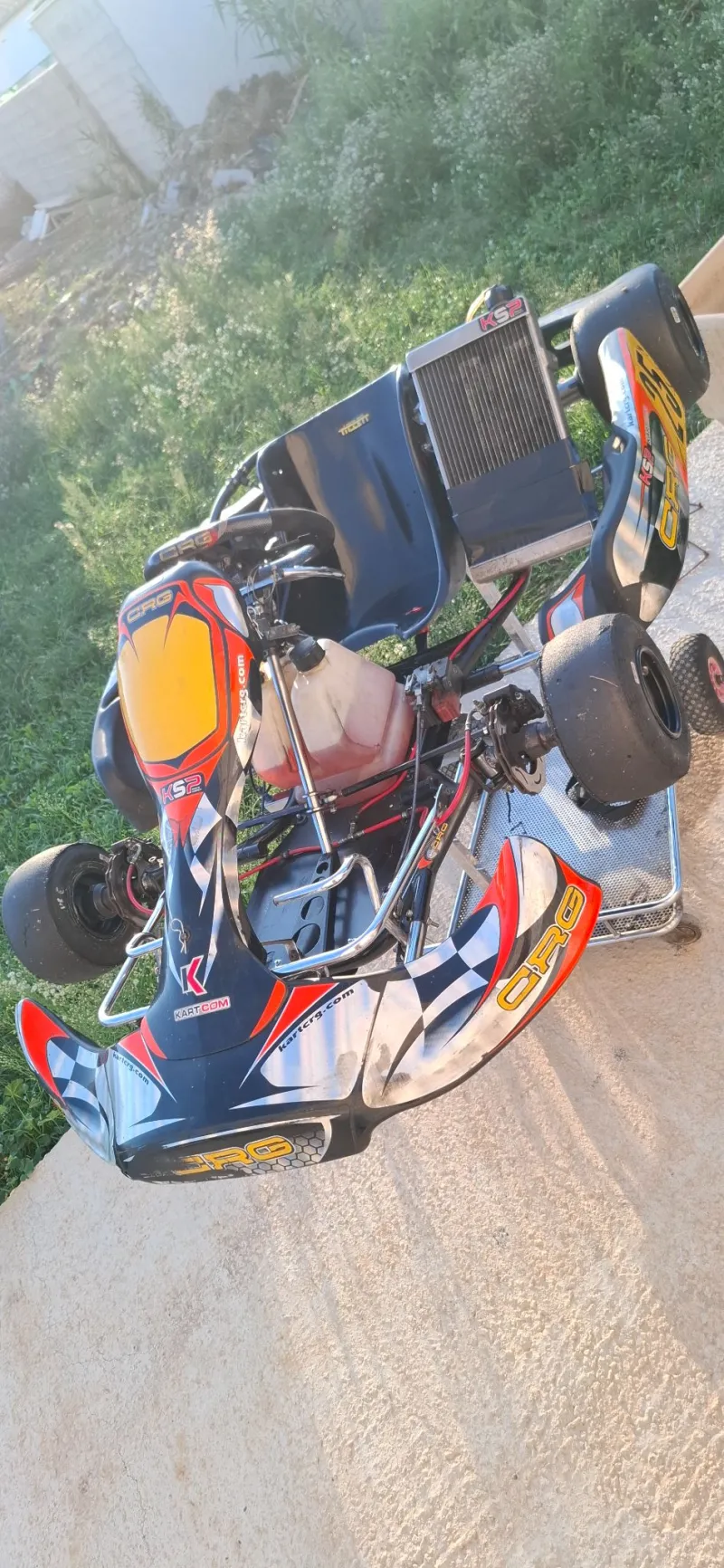 2008 CRG KZ Kart – 2008 Maxter MXO Engine