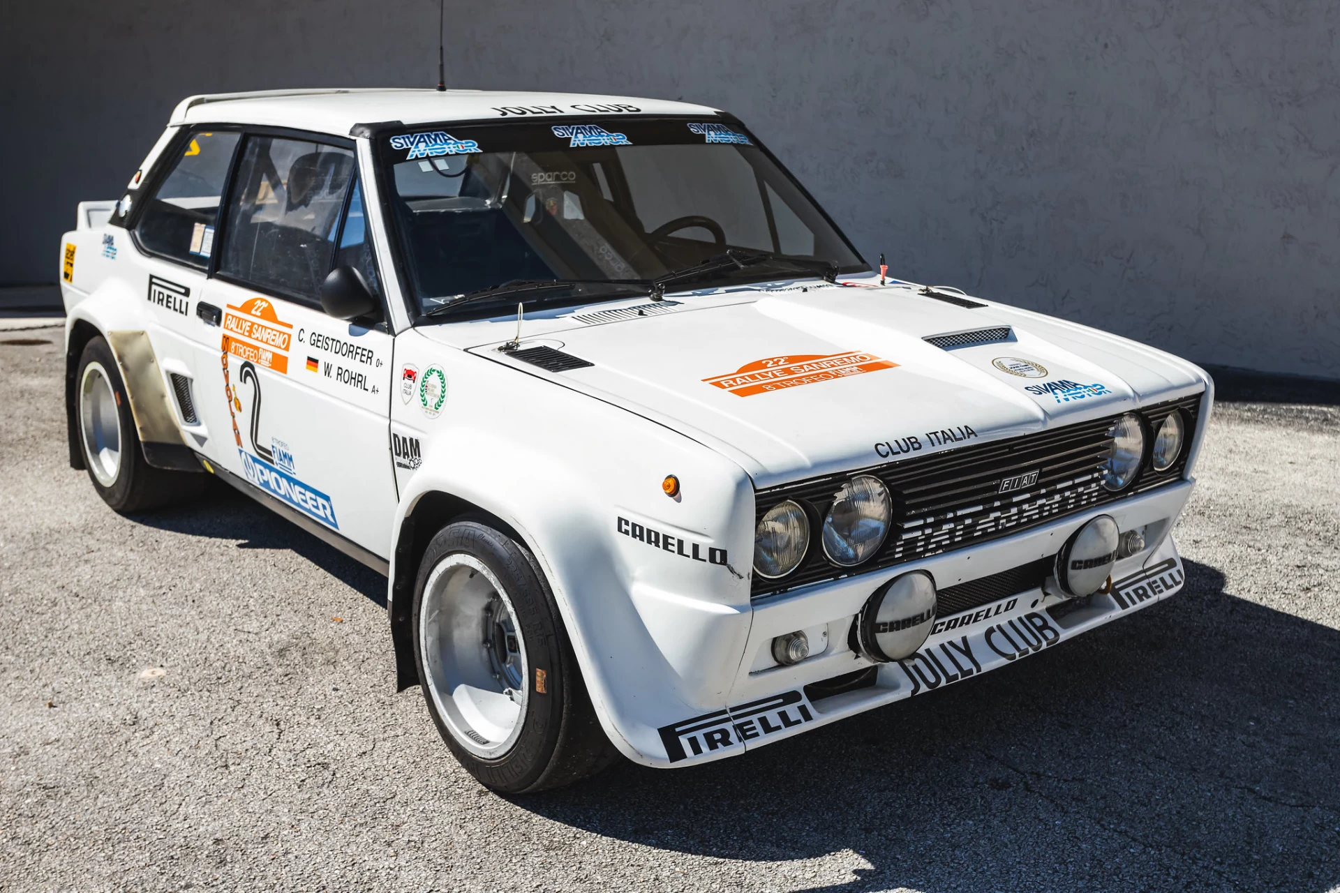 1980 Works FIAT 131 Abarth Rally