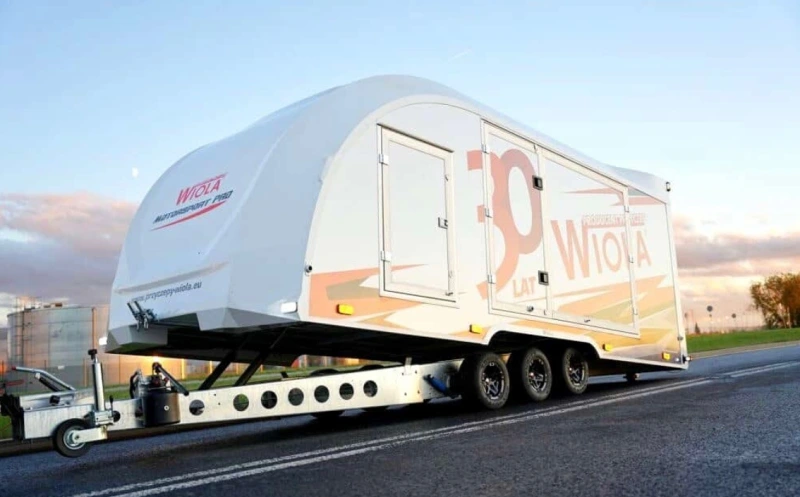 New Wiola Motorsport PRO 550 car trailer