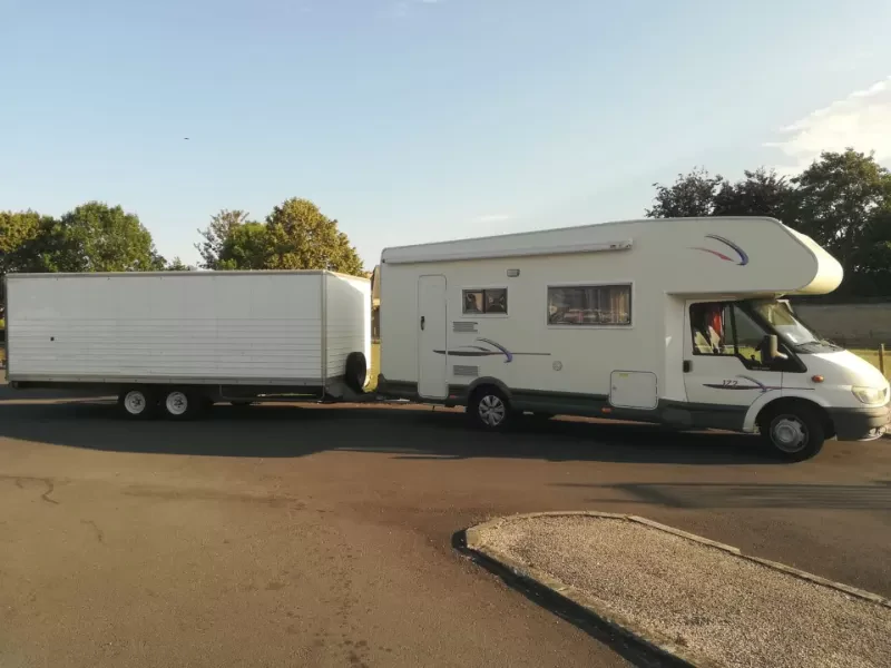 Large van trailer