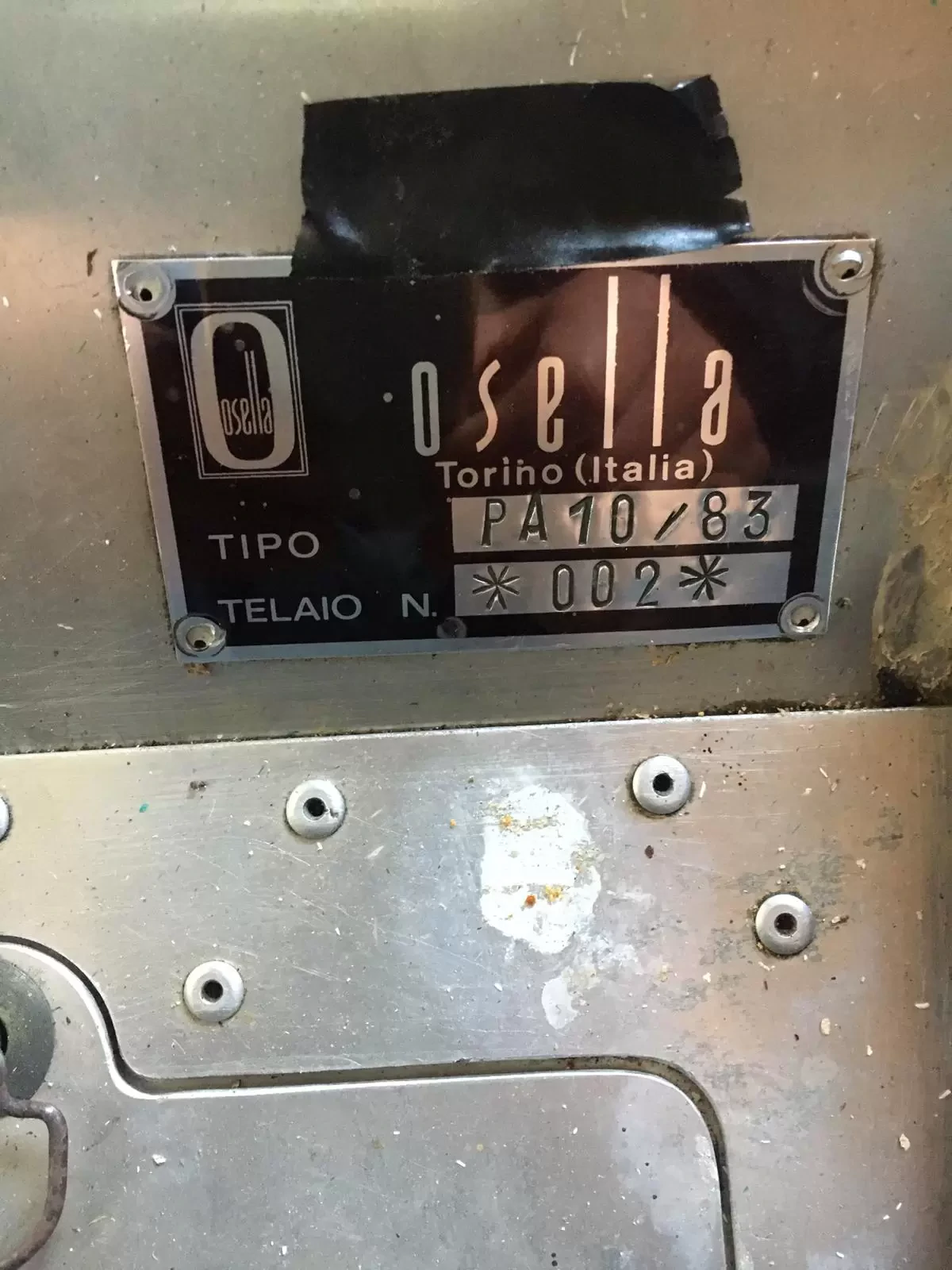 OSELLA PA10 BMW 2500CC M12/7 ARMAROLI