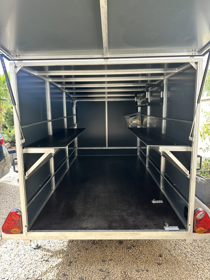 Double go-kart trailer – Boxrider Équation 4 model – Category B driving licence