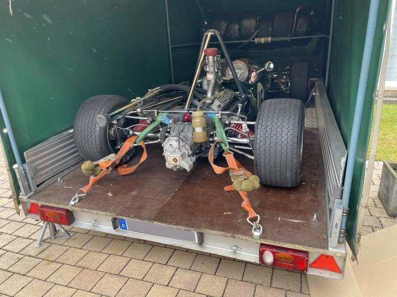 Covered trailer