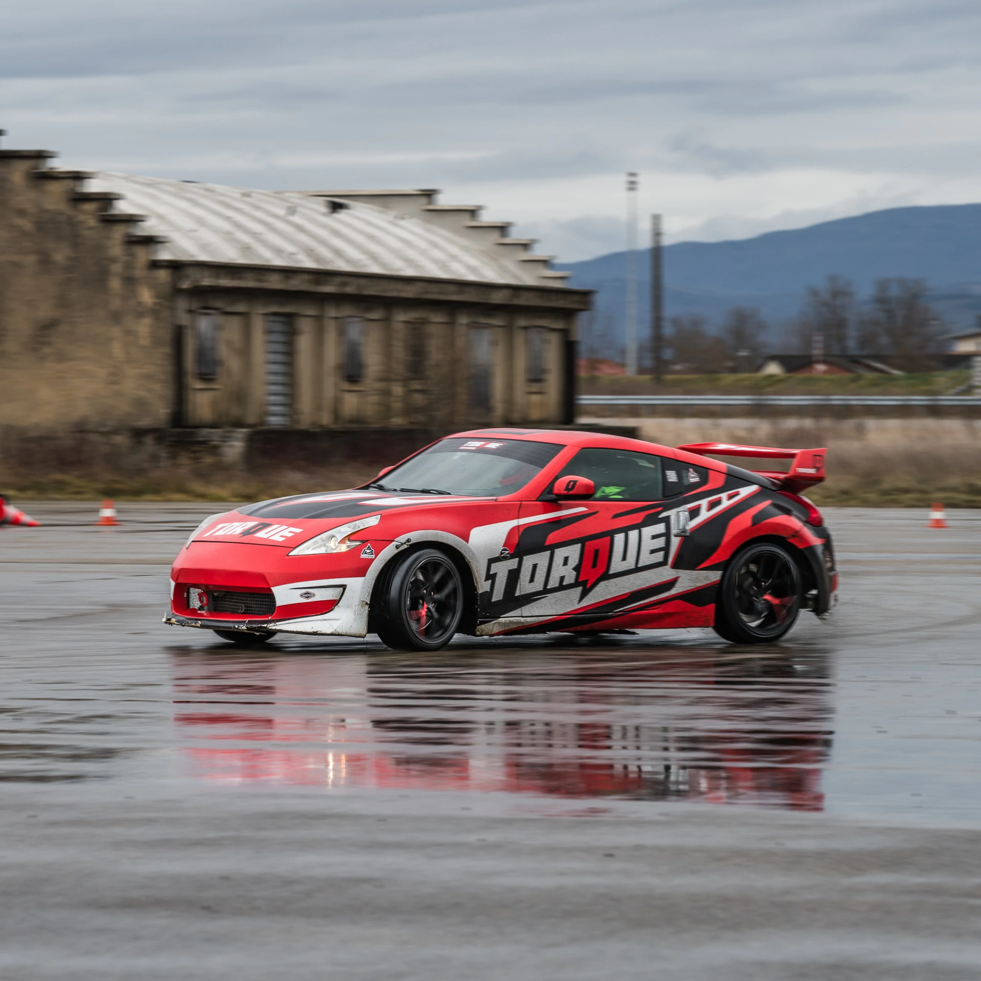 Coaching Drift en Nissan 370Z dans l'Ain (01)
