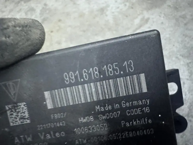 PDC parking assistance computer Porsche 911 - 99161818513