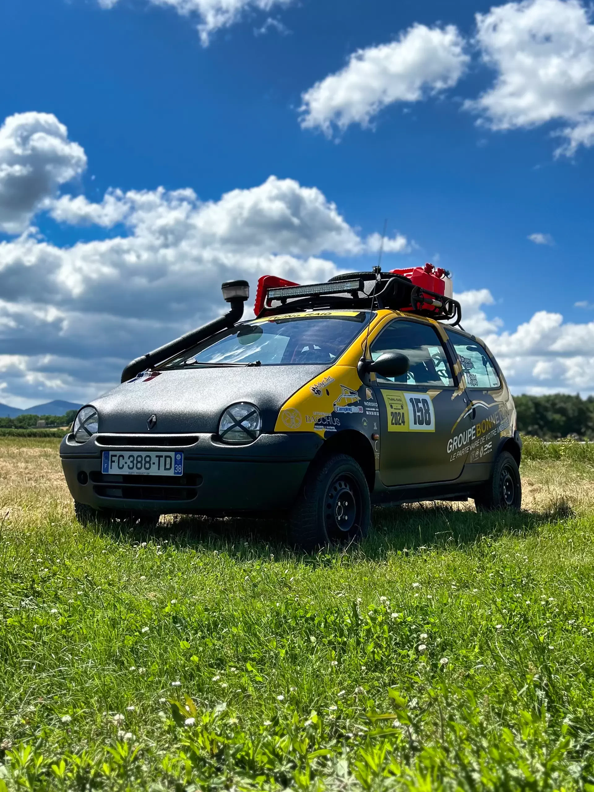 Twingo 1 Phase 2 Rallye Raid TwingRaid