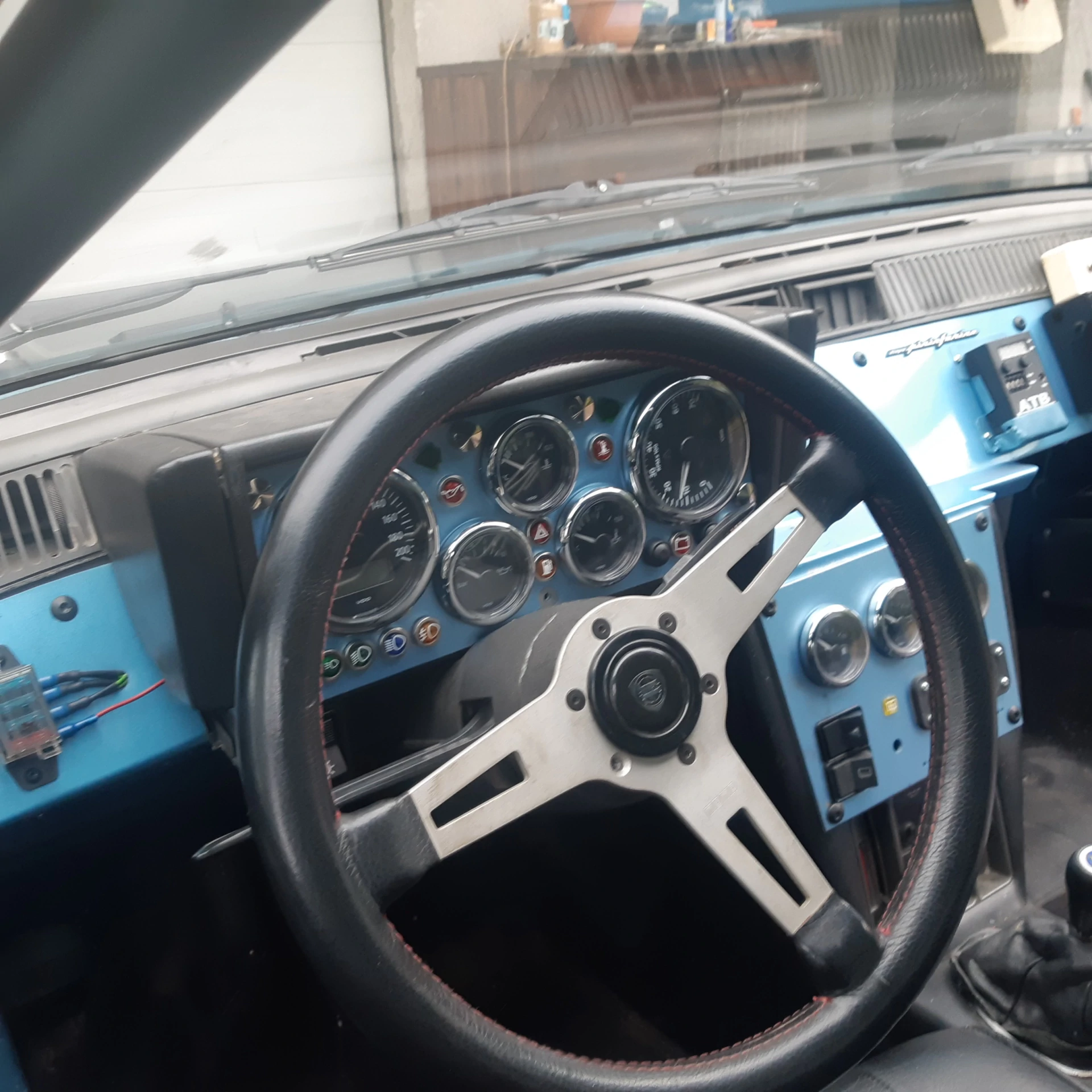 Lancia Montecarlo prepared for historic rally