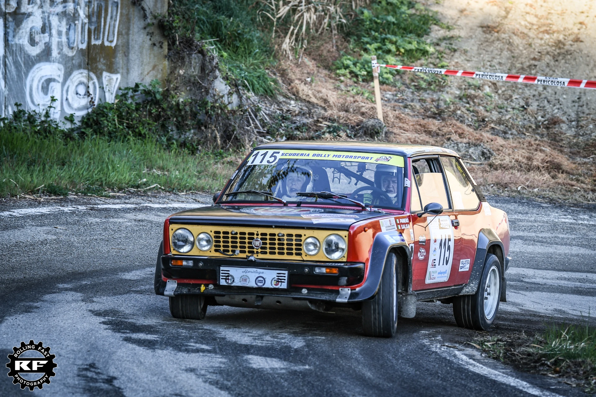 FIAT 131 Racing Groupe 2 Voiture de rallye