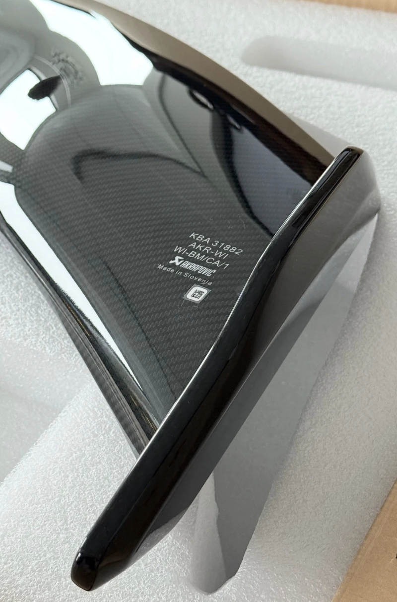 New Akrapovič Rear Wing (Carbon) for BMW M cars / ABE