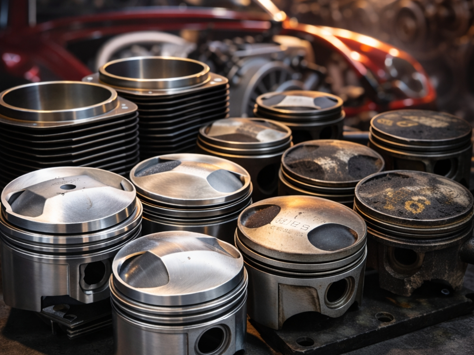 Pistons Porsche – racing, anciens et récents – photo 1