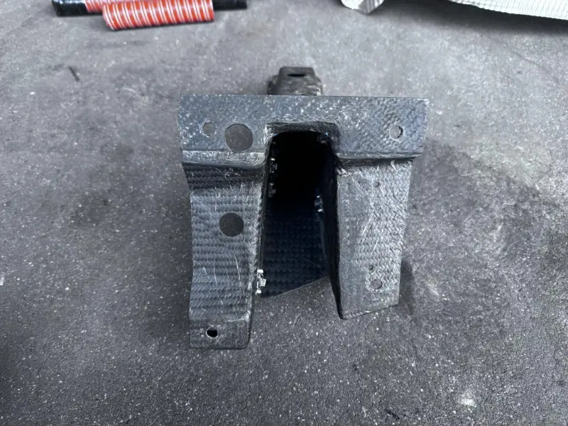 Porsche 991 GT3 R carbon headlight housing, right