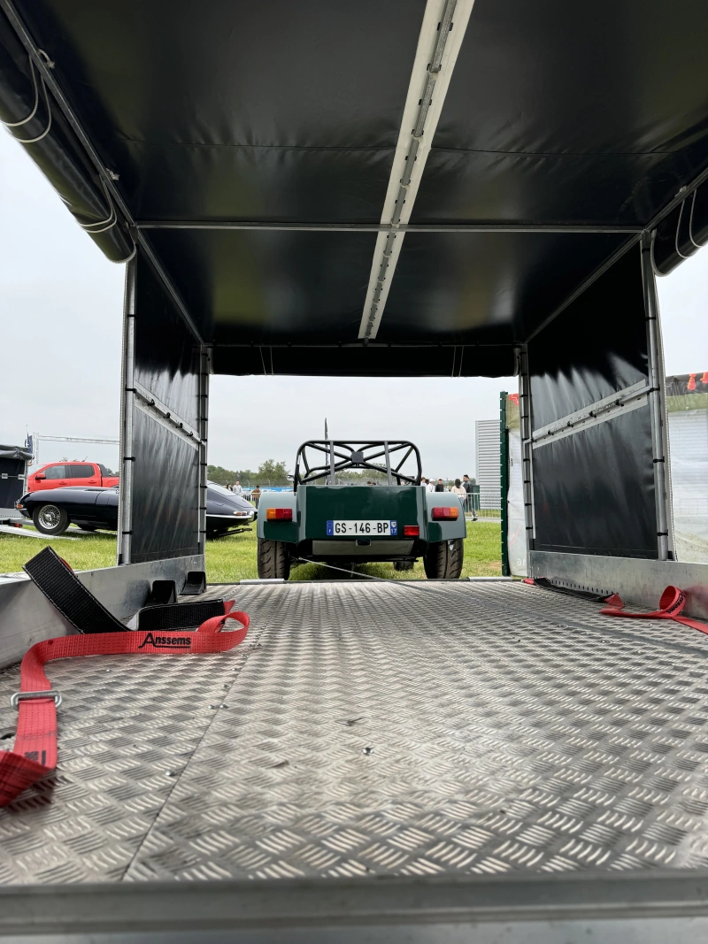 400cm x 188cm tarpaulin trailer made to measure