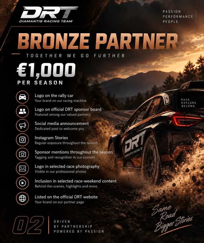 DRT | Partenariat de sponsoring avec Diamantis Racing Team