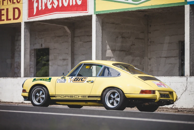 Porsche 911 2.5 ST ex-Claude Ballot Léna / Sonauto, Championne de France en 1972, Châssis numéro 9110200699 / Code option M491