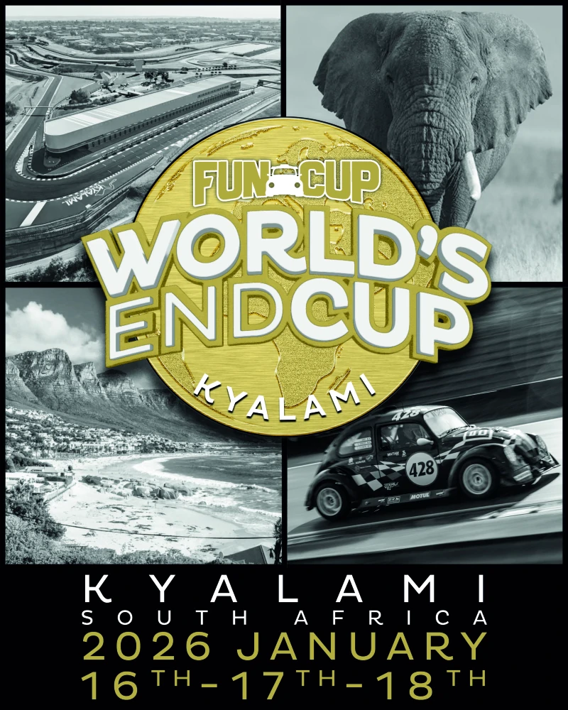 Rejoignez ZOSH COMPETITION en FUN CUP sur les destinations exceptionnelles : KYALAMI et DAYTONA !!