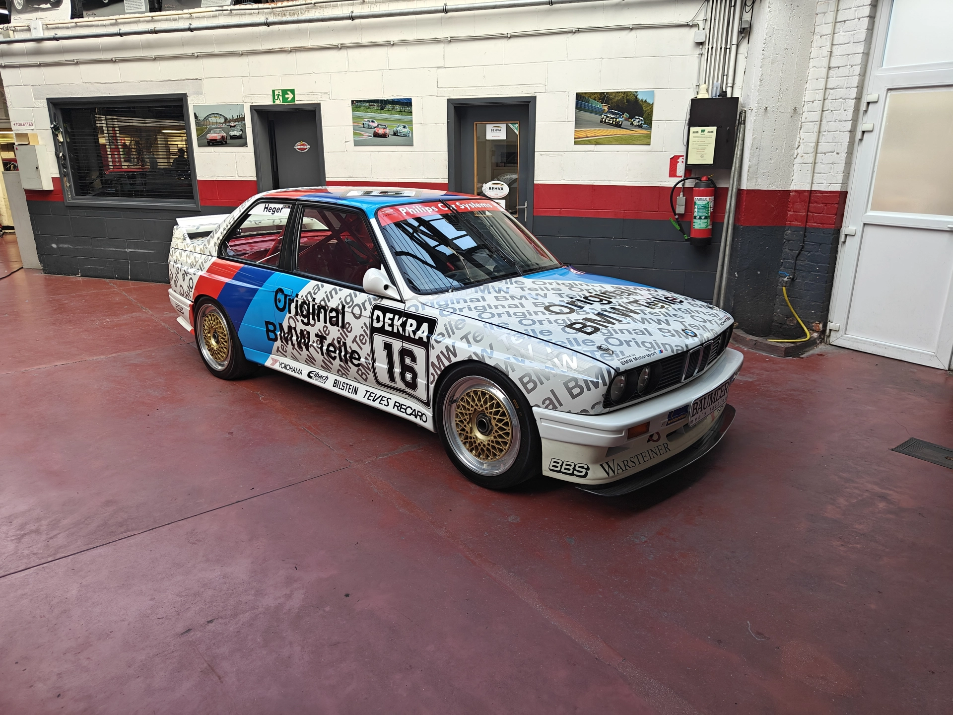 BMW M3 E30 Group A / DTM-Spec - Ex-Championnat VLN 1992 - Voiture d'usine BMW Motorsport – photo 1