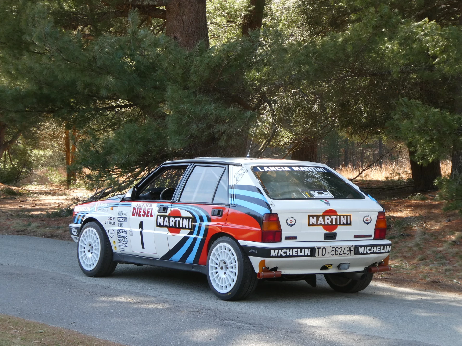 1990 Works Martini Lancia Delta HF 16V Group A