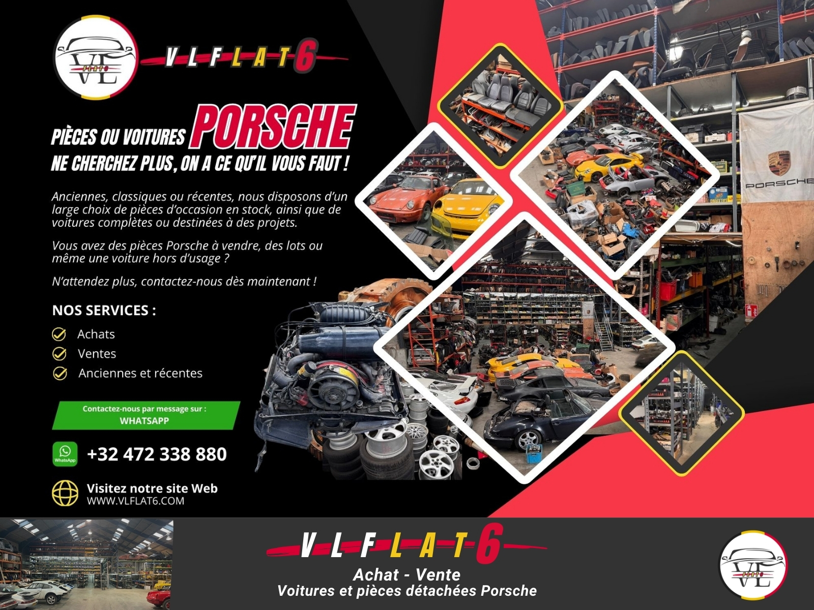 Caisse Porsche 996 GT3 2003 avec carte grise – Projet