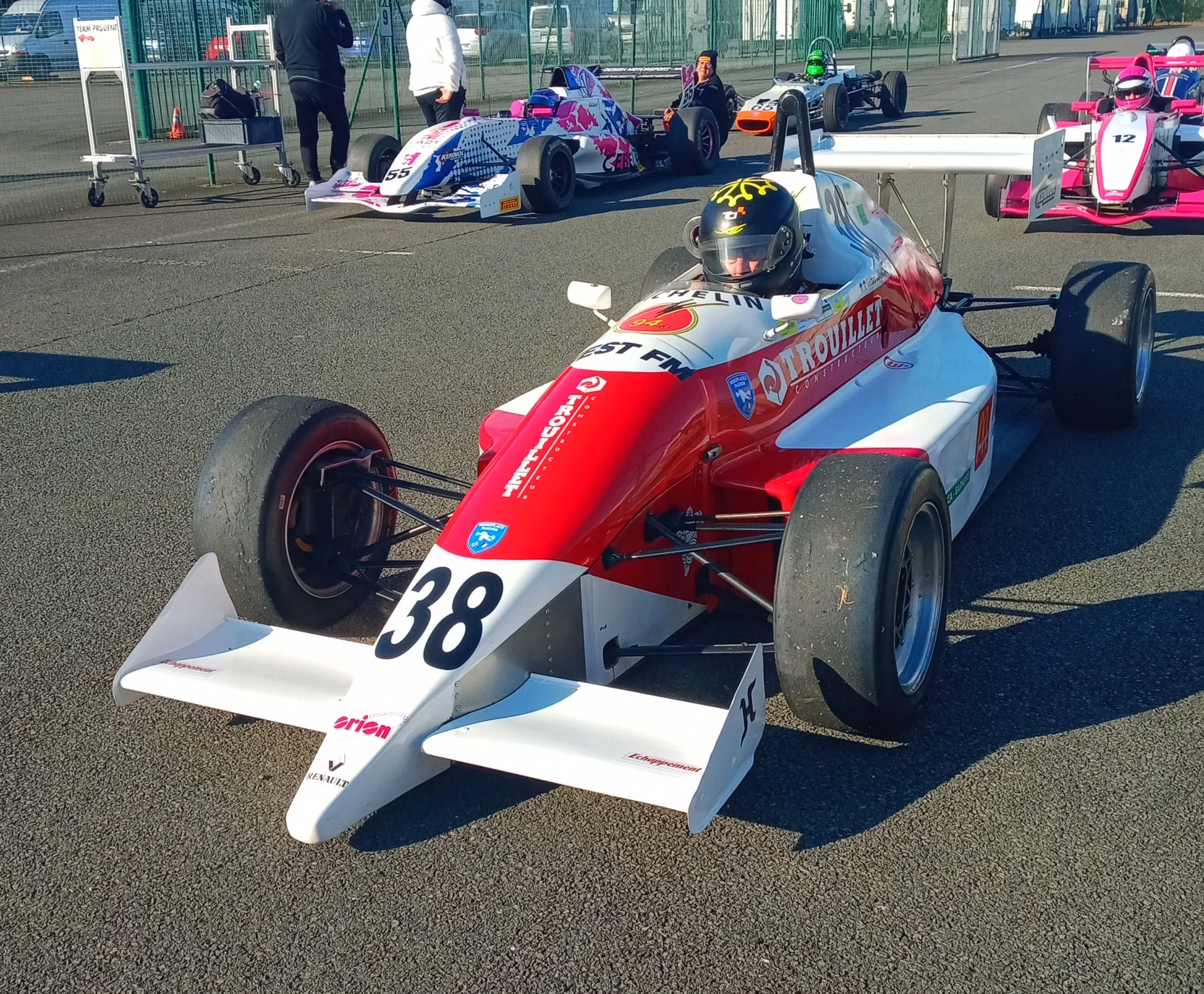 Monoplace Formule Renault Orion 1721 cc 1993.