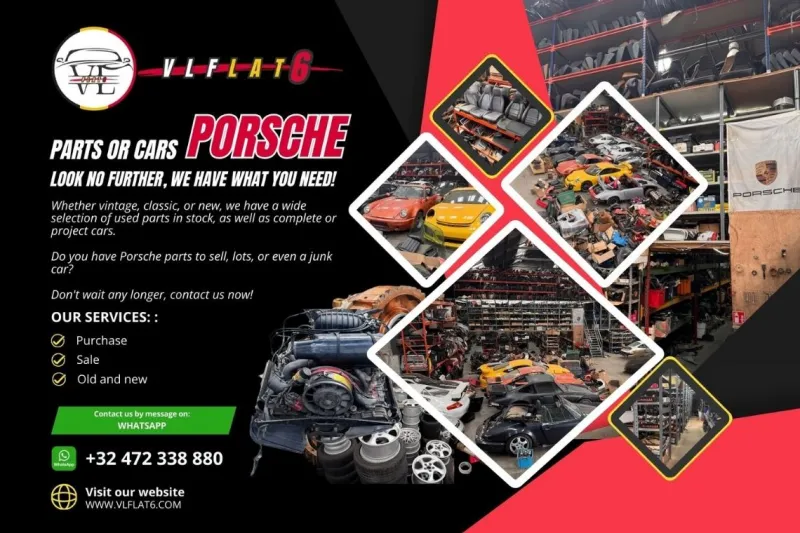 Porsche 993 08/1990 race car sold without engine or gearbox