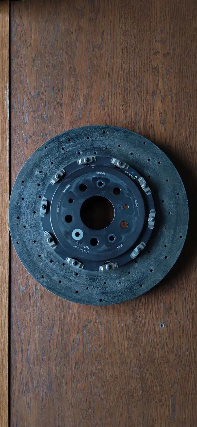 Brembo front carbon-ceramic brake disc