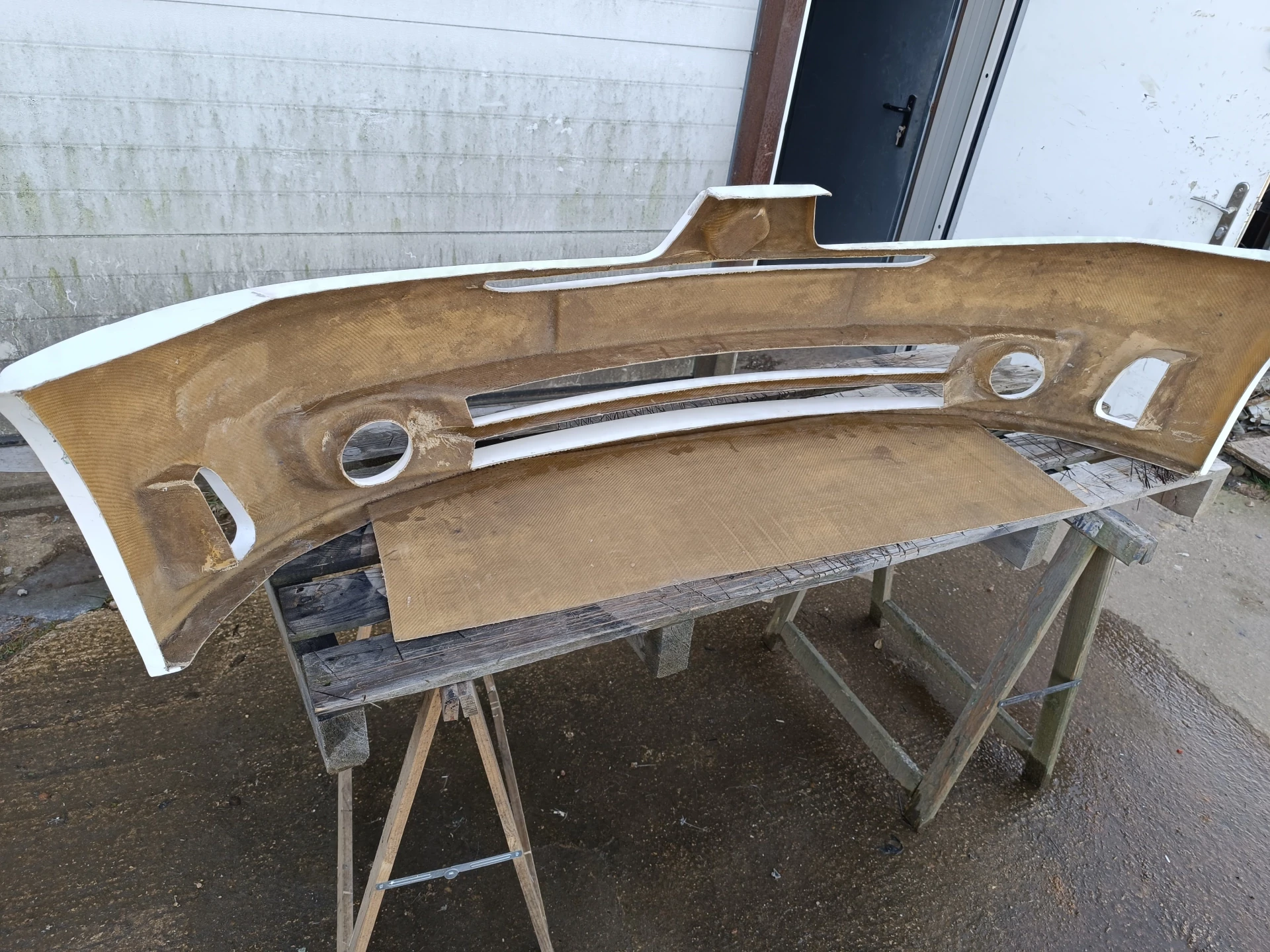 Clio 2 RS Rallycross version front bumper