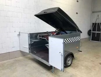 New trailer for 1 or 2 karts / KARTING - 500-750kg GVW