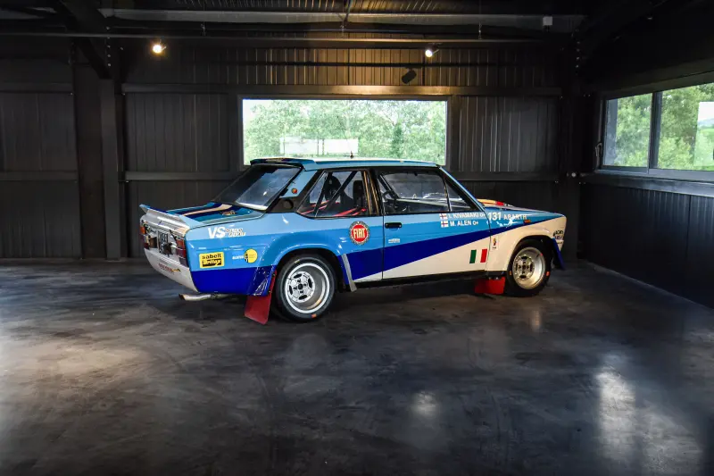 Fiat 131 Abarth Group 4 Rally Car – Works car – History – Service book