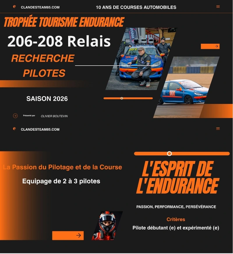 Recherche pilote sur PEUGEOT 206 RPS