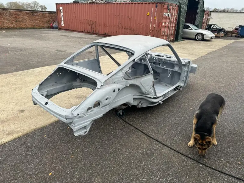 1967 Porsche 911 body, sandblasted