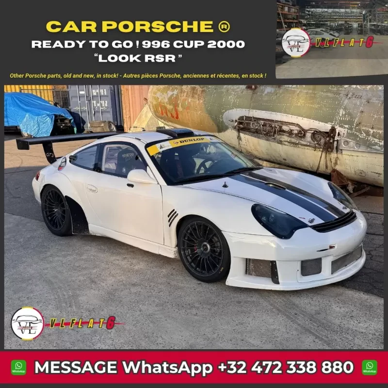 Porsche 996 CUP Look RSR - Ready to hit the track!