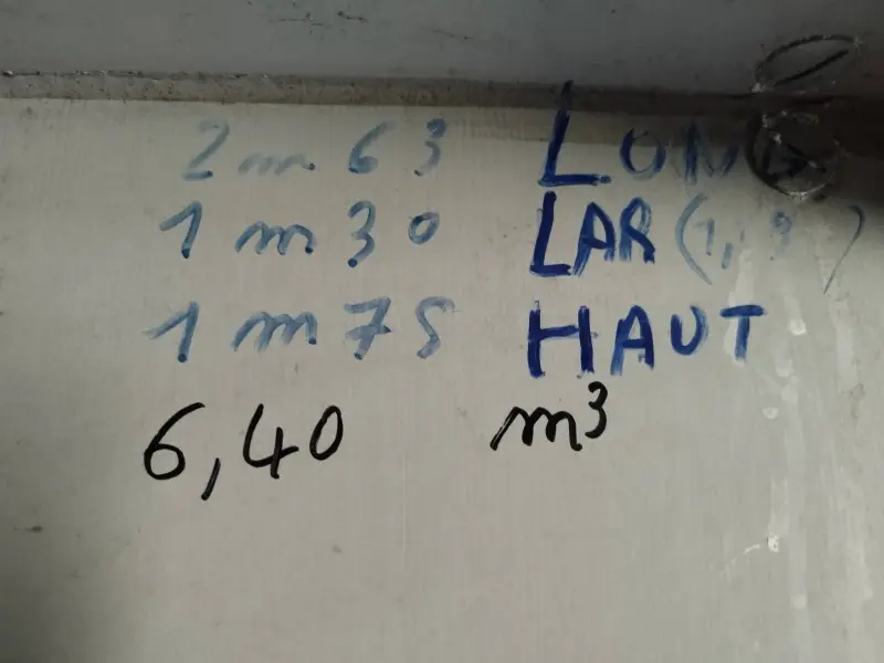 Remorque fourgon double essieux freinée