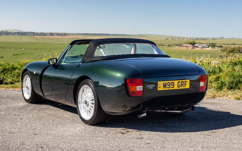 1998 TVR Griffith 500, châssis et moteur entièrement reconstruits