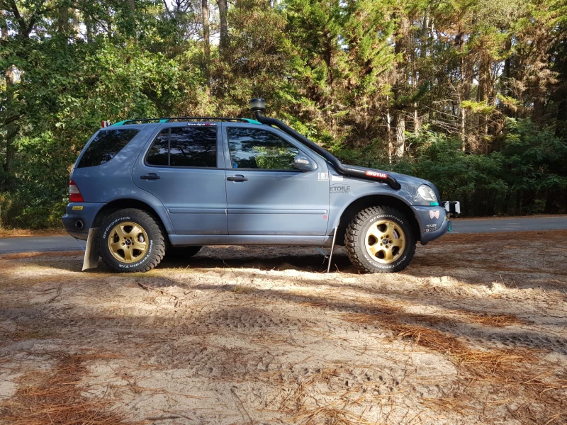 Mercedes ml raid preparation