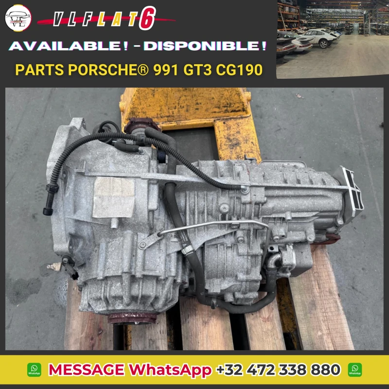 Porsche 991 GT3 gearbox