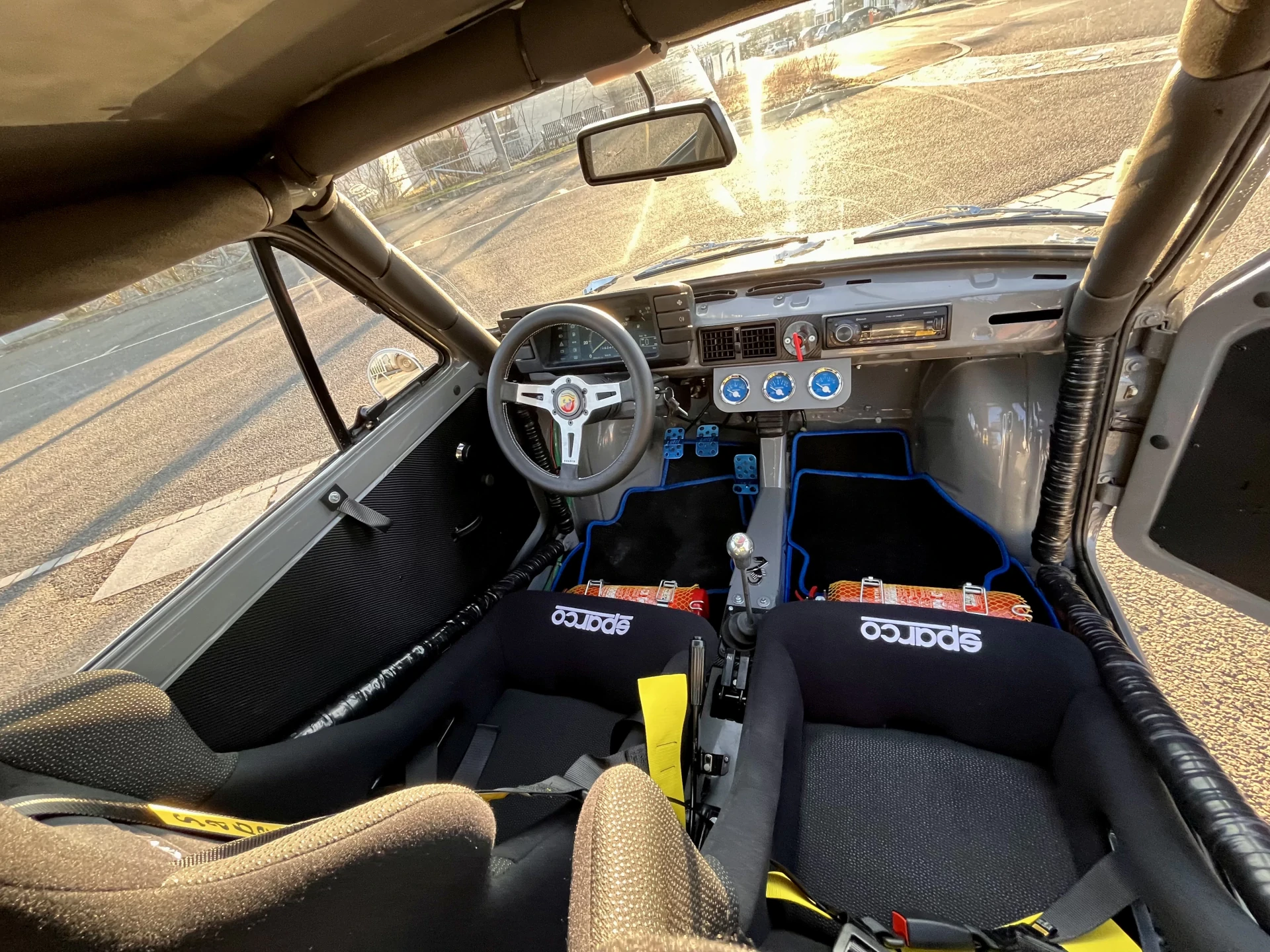 Fiat 126 de collection avec préparation complète Abarth
